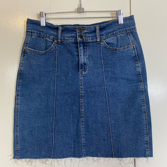Denim Skirt - high-waist - Picture 1 of 4